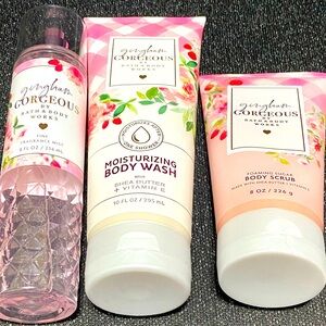 Bath & Body Works Gingham Gorgeous Set